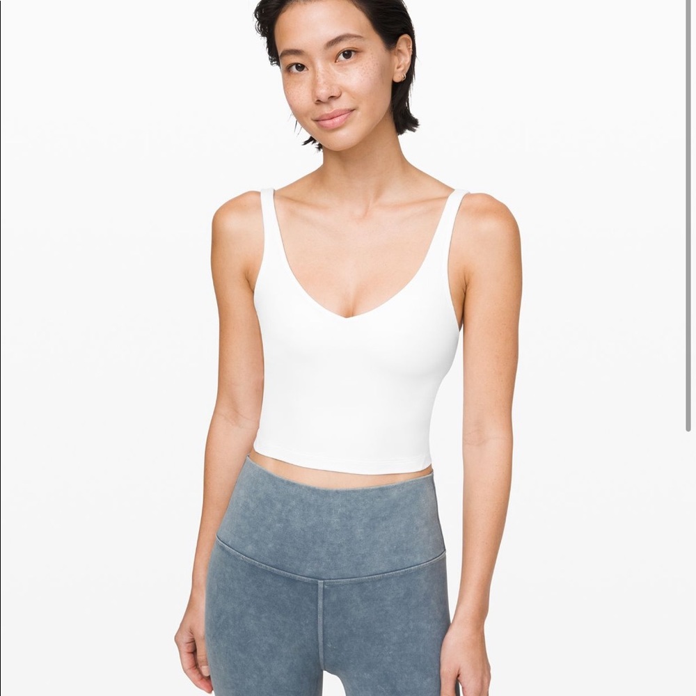 Lululemon align tank in white size 4